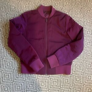 Lululemon reversible bomber size 4
